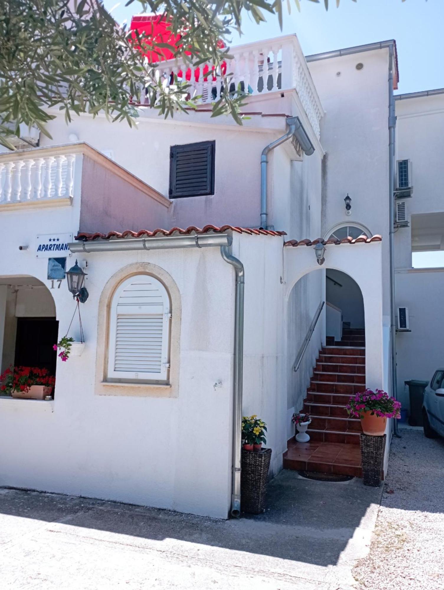 Apartmani Trubi 3 Vodice Ngoại thất bức ảnh